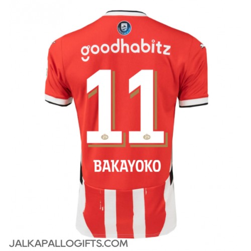 PSV Eindhoven Johan Bakayoko #11 Kotipaita 2024-25 Lyhythihainen